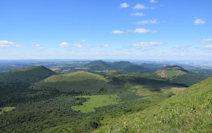 Zoom sur les volcans d’Auvergne